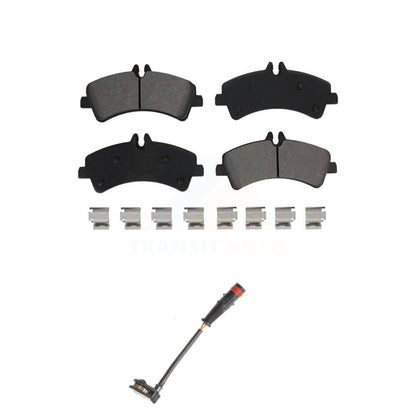 Semi-Metallic Brake Pad And Wear Sensor Rear Kit For Sprinter 3500 Mercedes-Benz