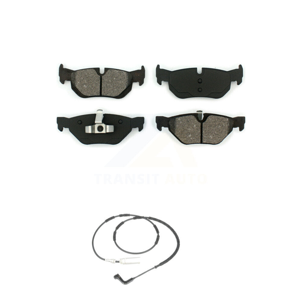 Semi-Metallic Brake Pad Wear Sensor Rear Kit For BMW 323i 328i 128i xDrive 328xi
