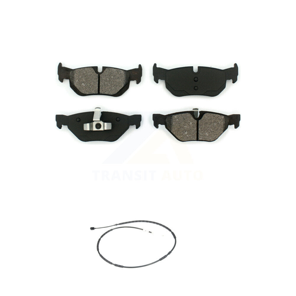 Semi-Metallic Disc Brake Pads And Wear Sensors Rear Kit For BMW X1