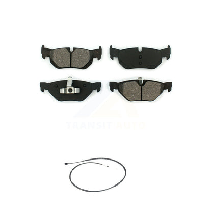 Semi-Metallic Disc Brake Pads And Wear Sensors Rear Kit For BMW X1