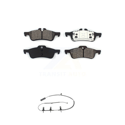 Semi-Metallic Disc Brake Pads And Wear Sensors Rear Kit For Mini Cooper