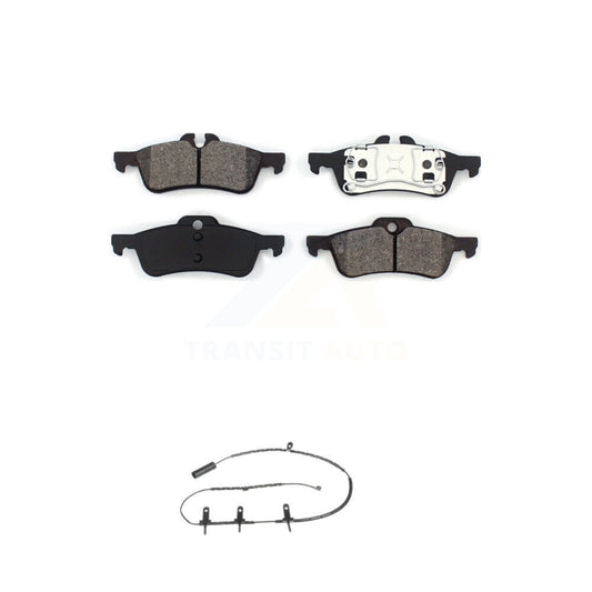 Semi-Metallic Disc Brake Pads And Wear Sensors Rear Kit For Mini Cooper