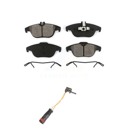 Semi-Metallic Brake Pads Wear Sensor Rear Kit For Mercedes-Benz C300 GLK350 E350
