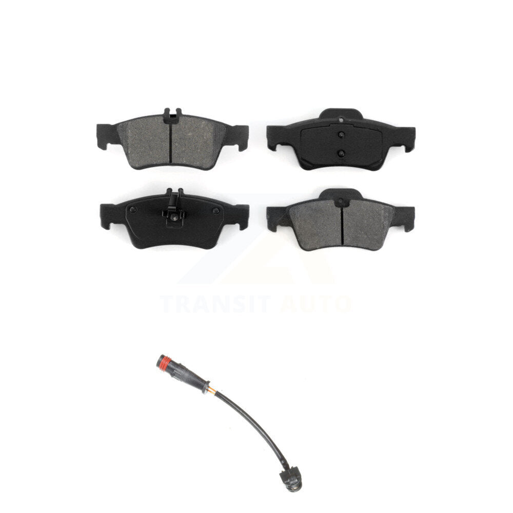 Semi-Metallic Brake Pad And Wear Sensor Rear Kit For Mercedes-Benz SL63 AMG SL65