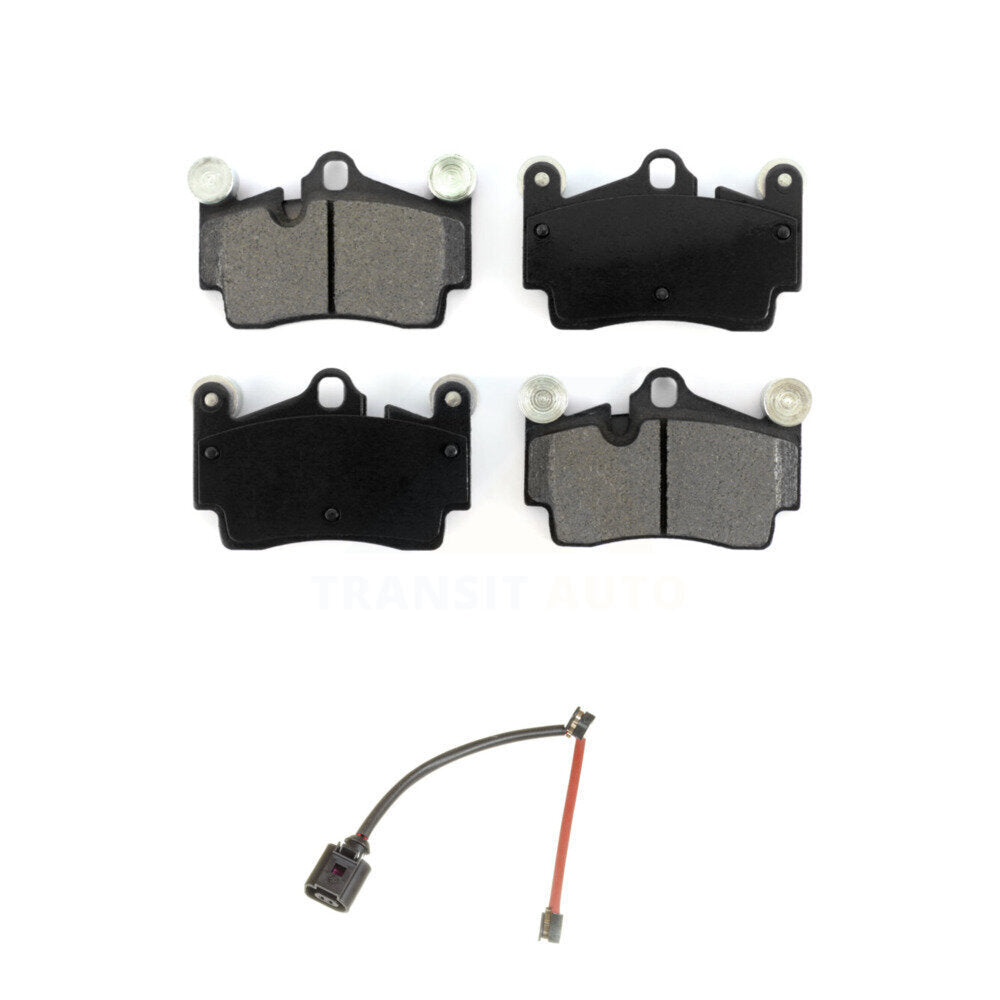 Semi-Metallic Brake Pad Wear Sensor Rear Kit For Audi Q7 Porsche Cayenne Touareg