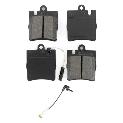 Semi-Metallic Brake Pad Extra Wear Sensor Rear Kit For Mercedes-Benz E320 CLK320
