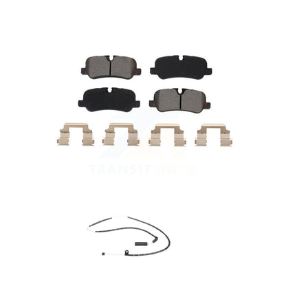 Semi-Metallic Disc Brake Pads And Wear Sensors Rear Kit For Land Rover Range