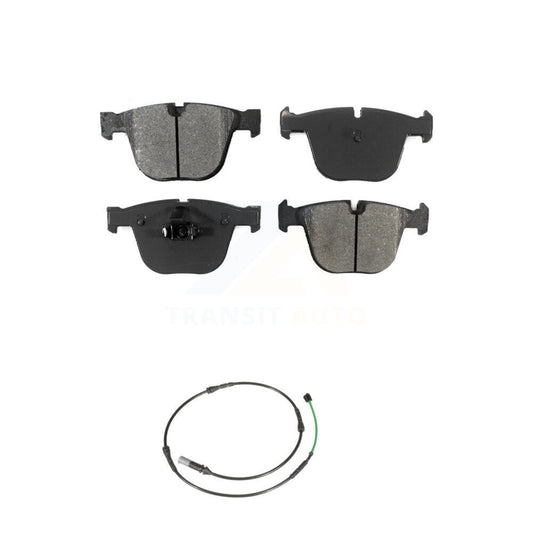 Semi-Metallic Disc Brake Pads & Wear Sensor Rear Kit For BMW 535i GT xDrive 550i