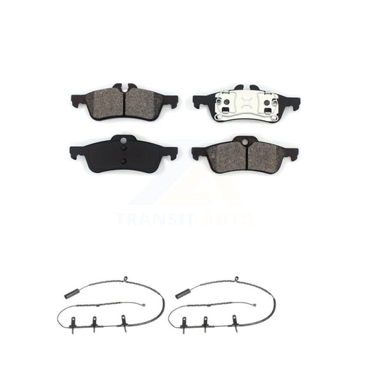 Semi-Metallic Disc Brake Pads And Wear Sensors Rear Kit For Mini Cooper
