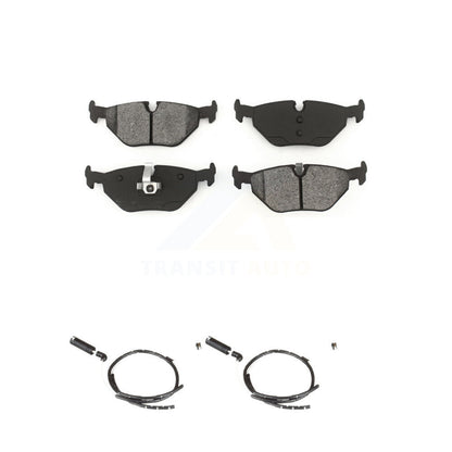 Semi-Metallic Disc Brake Pads And Wear Sensors Rear Kit For BMW Z4