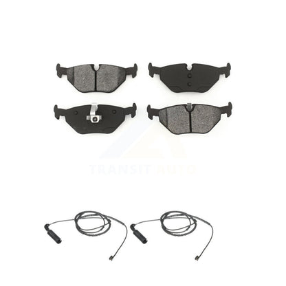 Semi-Metallic Brake Pads Wear Sensor Rear Kit For BMW 325i 325Ci 320i 325xi 328i