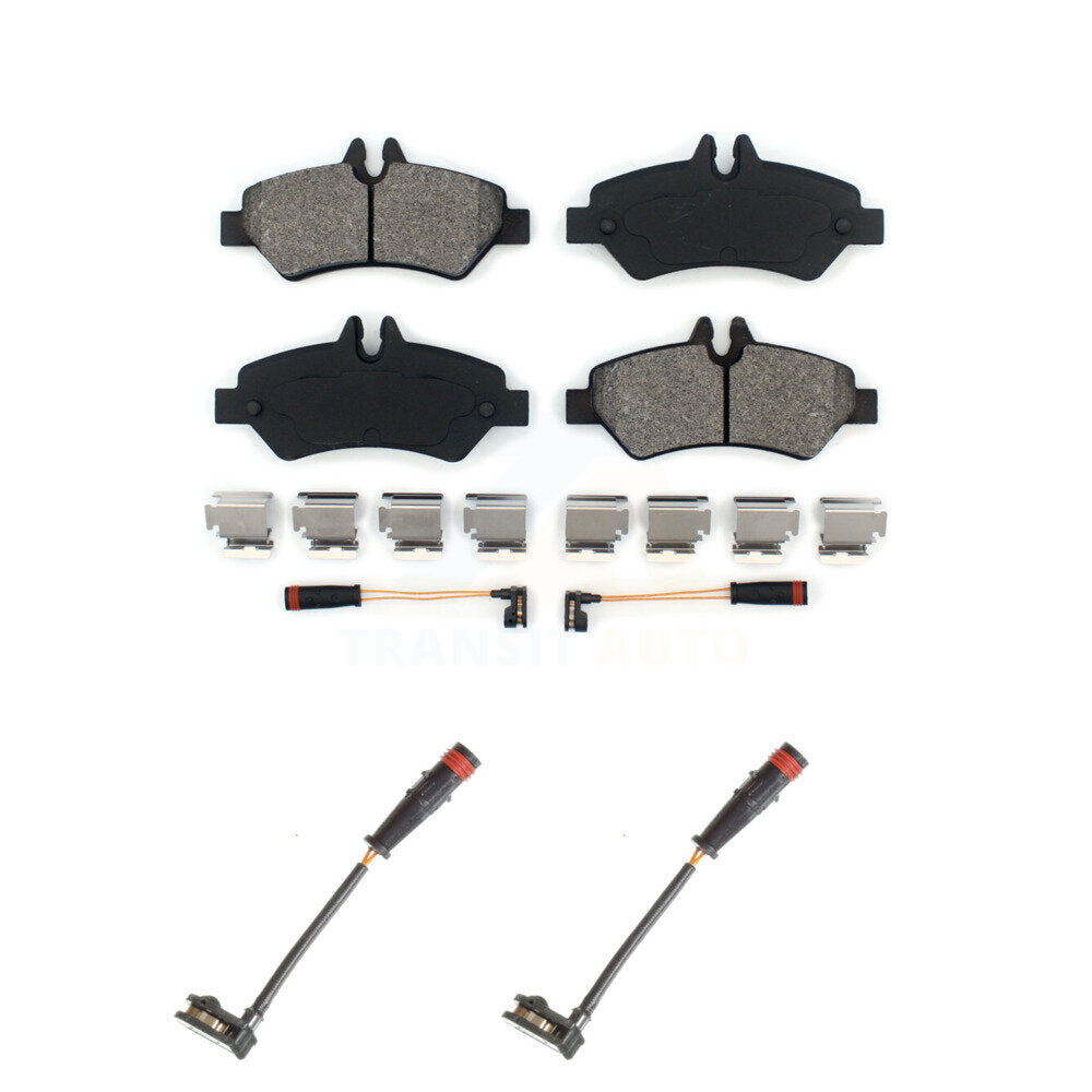 Semi-Metallic Brake Pads & Extra Wear Sensor Rear Kit For Mercedes-Benz Sprinter