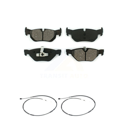 Semi-Metallic Disc Brake Pads And Wear Sensors Rear Kit For BMW X1