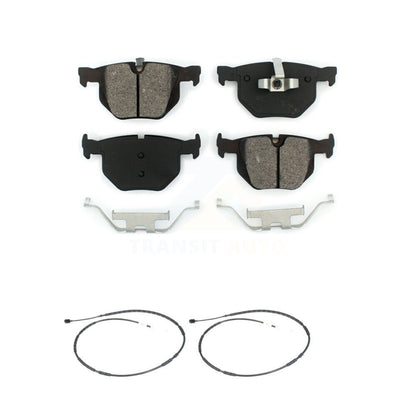 Semi-Metallic Disc Brake Pad Wear Sensor Rear Kit For BMW X1 xDrive35i with 3.0L