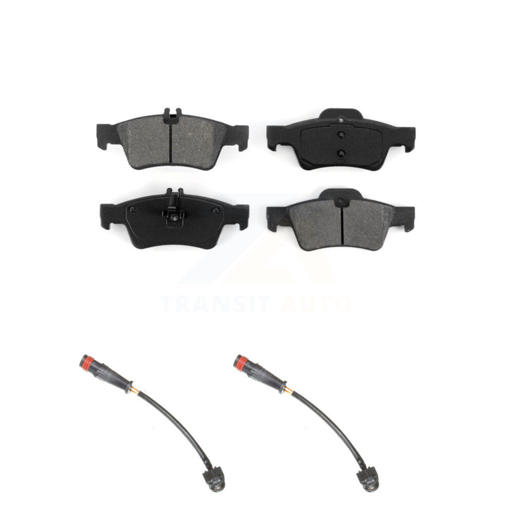 Semi-Metallic Brake Pad And Wear Sensor Rear Kit For Mercedes-Benz SL63 AMG SL65