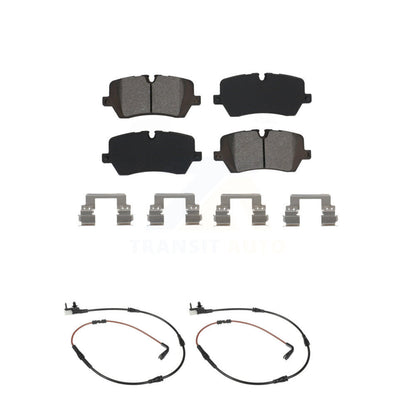 Semi-Metallic Disc Brake Pad And Wear Sensor Rear Kit For Land Rover Range Sport