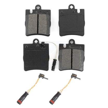 Semi-Metallic Brake Pad Extra Wear Sensor Rear Kit For Mercedes-Benz SLK350 C230