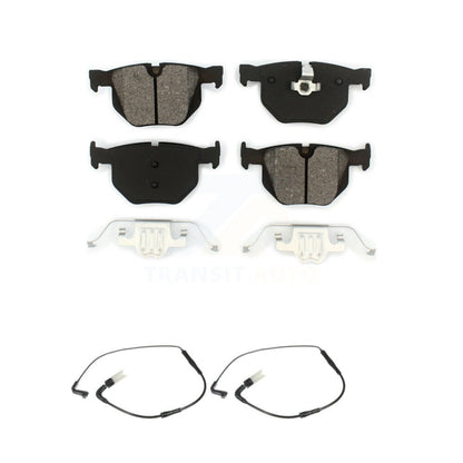 Semi-Metallic Brake Pad Wear Sensor Rear Kit For BMW 530i 530xi 528i xDrive 525i