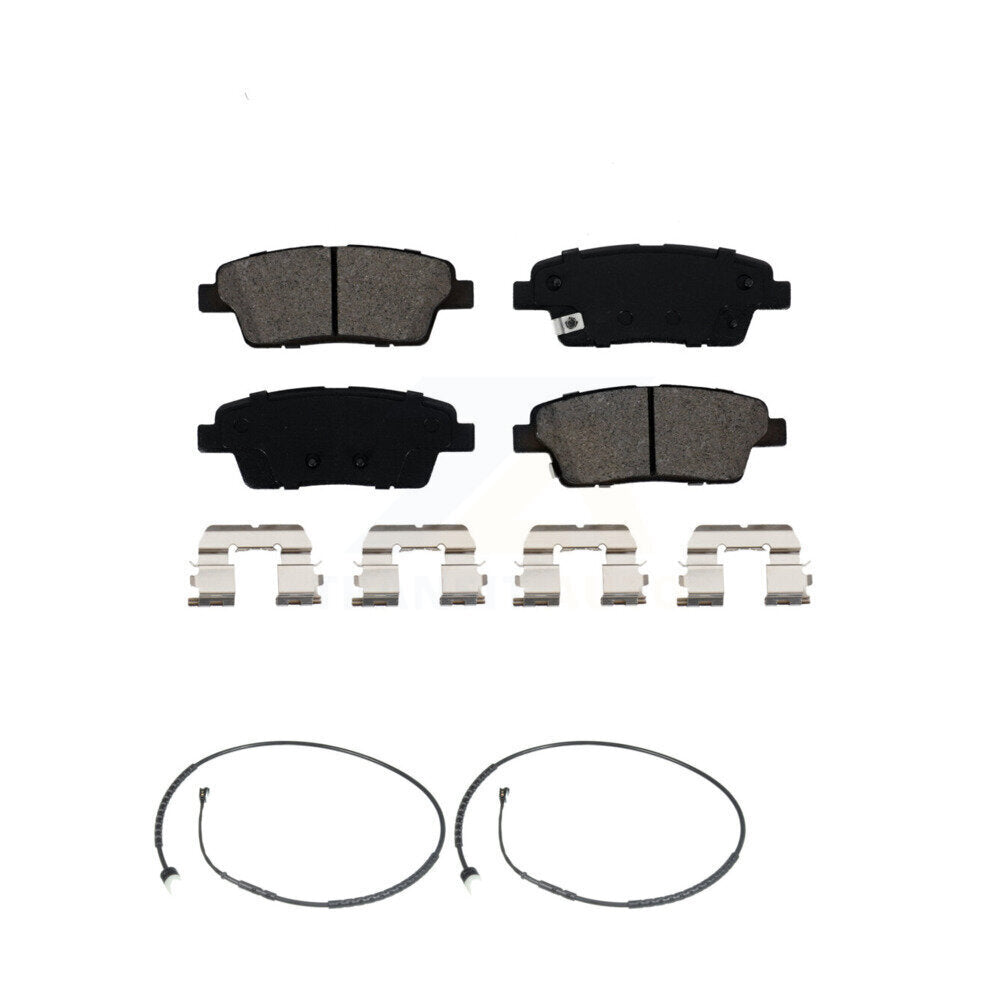 Semi-Metallic Brake Pads Wear Sensor Rear Kit For Mini Cooper Countryman Paceman