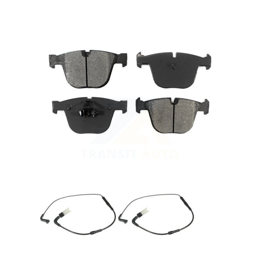 Semi-Metallic Brake Pads Wear Sensor Rear Kit For BMW 650i 645Ci 550i M5 M6 545i