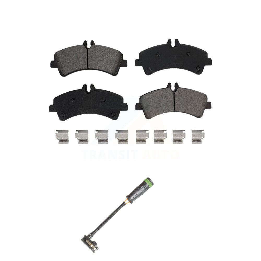 Semi-Metallic Disc Brake Pad Wear Sensor Rear Kit For Freightliner Sprinter 3500