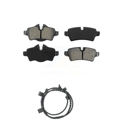Semi-Metallic Disc Brake Pads And Wear Sensors Rear Kit For Mini Cooper