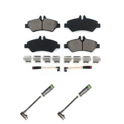 Semi-Metallic Brake Pad And Extra Wear Sensor Rear Kit For Freightliner Sprinter