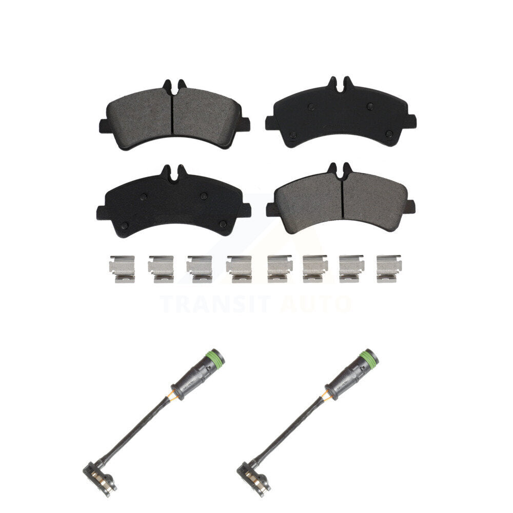 Semi-Metallic Disc Brake Pad Wear Sensor Rear Kit For Freightliner Sprinter 3500