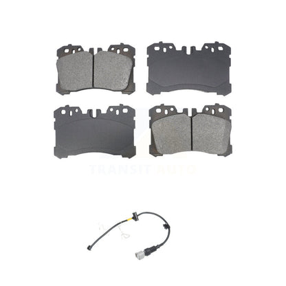 Semi-Metallic Disc Brake Pads And Wear Sensors Front Kit For Lexus LS500 LS500h