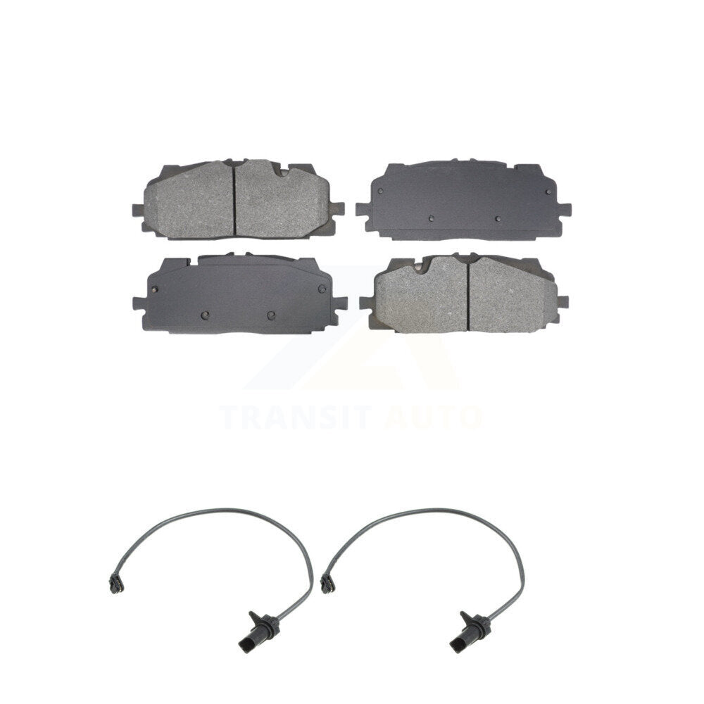 Semi-Metallic Brake Pad Wear Sensor Front Kit For Audi Q7 SQ5 S5 Q8 S4 Sportback