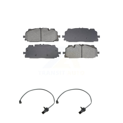 Semi-Metallic Brake Pad Wear Sensor Front Kit For Audi Q7 SQ5 S5 Q8 S4 Sportback