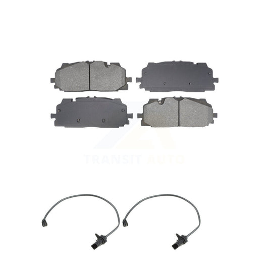 Semi-Metallic Brake Pad Wear Sensor Front Kit For Audi Q7 SQ5 S5 Q8 S4 Sportback