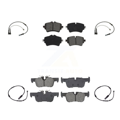 Semi-Metallic Disc Brake Pads Wear Sensor Front Rear Kit For Mini Cooper Clubman