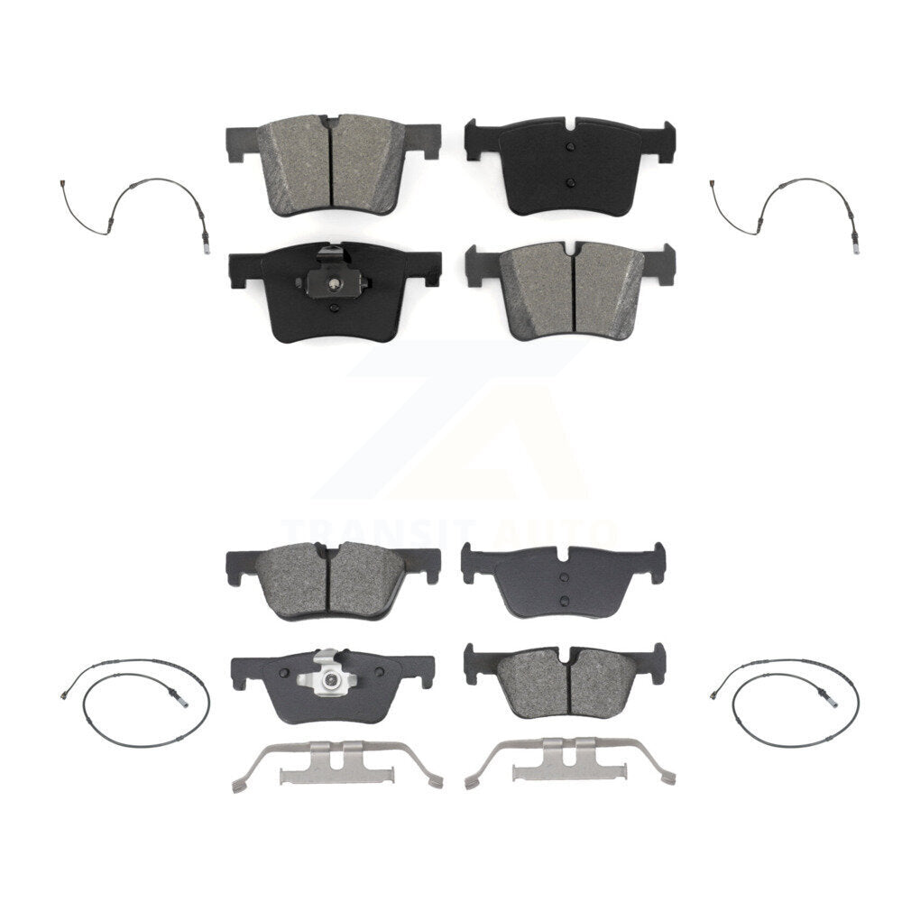 Semi-Metallic Brake Pad Wear Sensor Front Rear Kit For BMW 320i xDrive 328d 2.0L