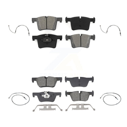Semi-Metallic Brake Pad Wear Sensor Front Rear Kit For BMW 320i xDrive 328d 2.0L
