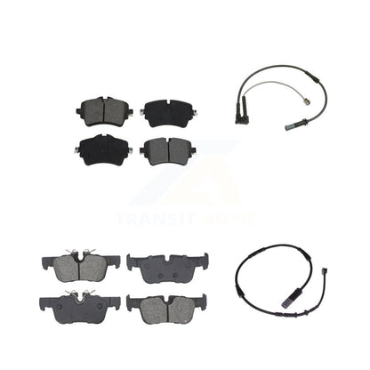 Semi-Metallic Disc Brake Pads Wear Sensor Front Rear Kit For Mini Cooper Clubman