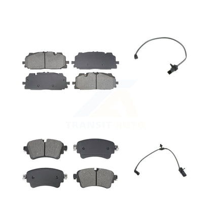 Semi-Metallic Disc Brake Pad Wear Sensor Front Rear Kit For Audi S5 Sportback S4