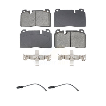 Semi-Metallic Disc Brake Pads And Wear Sensors Front Kit For Audi Q5