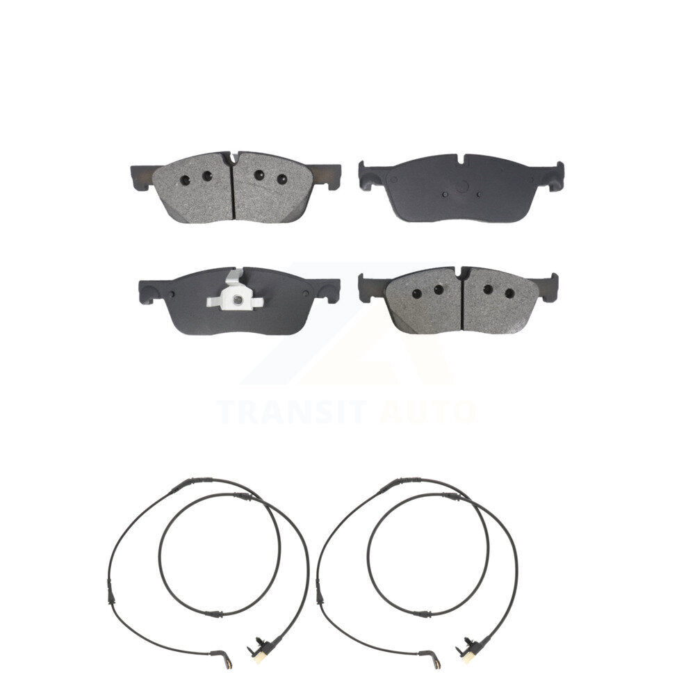 Semi-Metallic Brake Pad Wear Sensor Front Kit For Jaguar F-Pace Land Rover Range