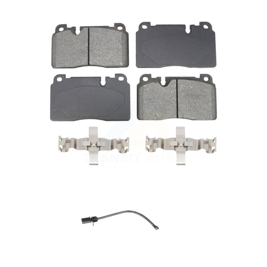 Semi-Metallic Disc Brake Pads And Wear Sensors Front Kit For Audi Q5
