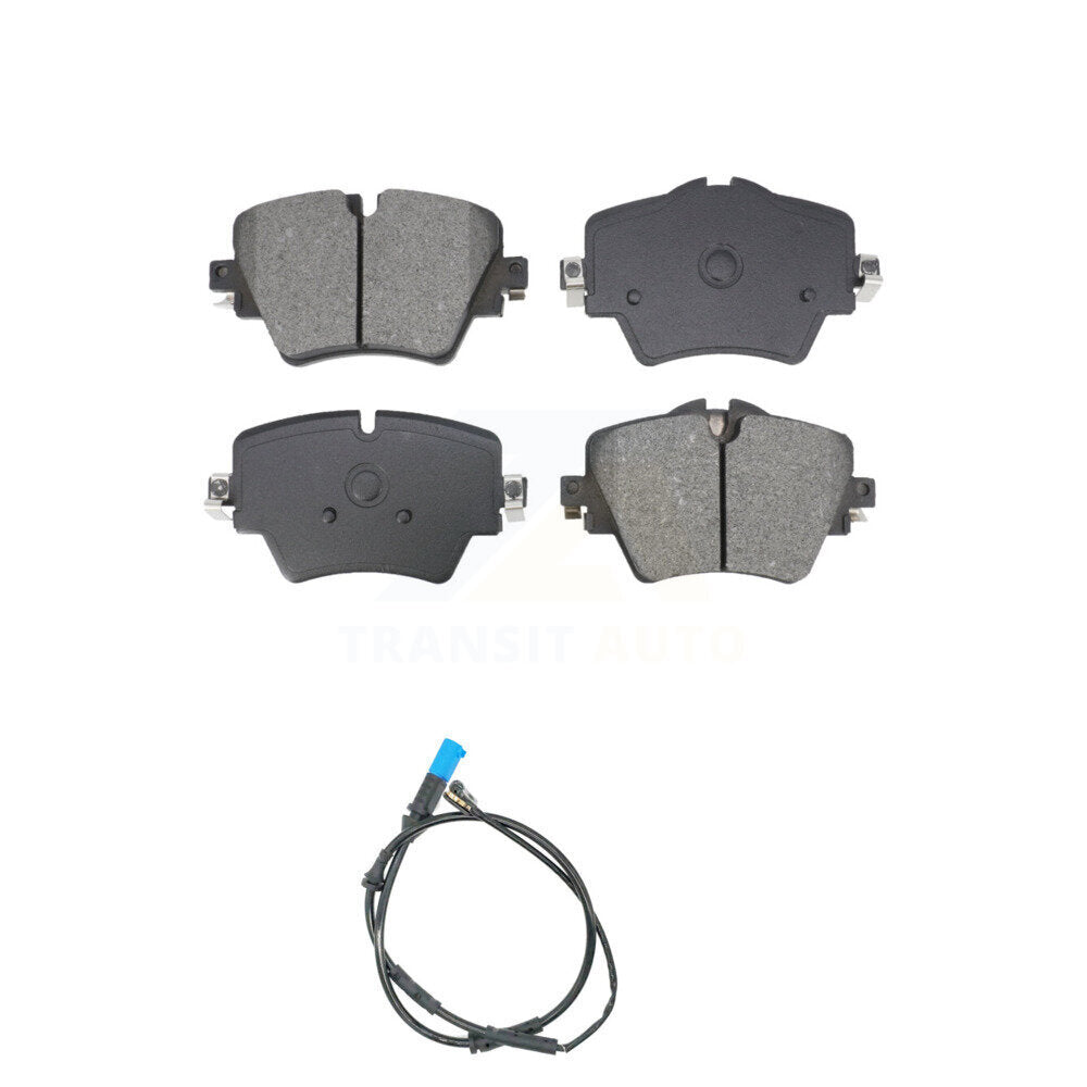 Semi-Metallic Disc Brake Pads And Wear Sensors Front Kit For BMW X3 X4