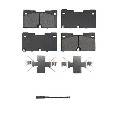 Semi-Metallic Brake Pad & Wear Sensor Front Kit For GMC Chevrolet Silverado 1500