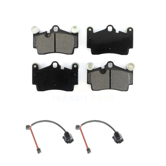 Semi-Metallic Brake Pad Wear Sensor Rear Kit For Audi Q7 Porsche Cayenne Touareg