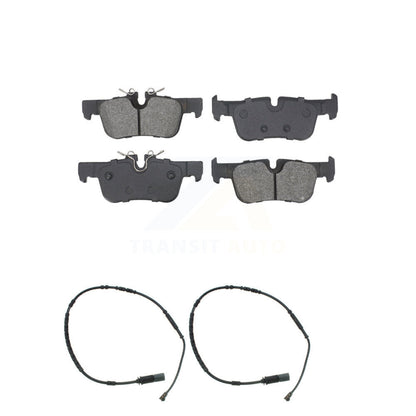 Semi-Metallic Disc Brake Pads And Wear Sensors Rear Kit For BMW i3 i3s