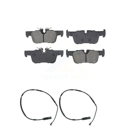 Semi-Metallic Disc Brake Pads And Wear Sensors Rear Kit For BMW i3 i3s