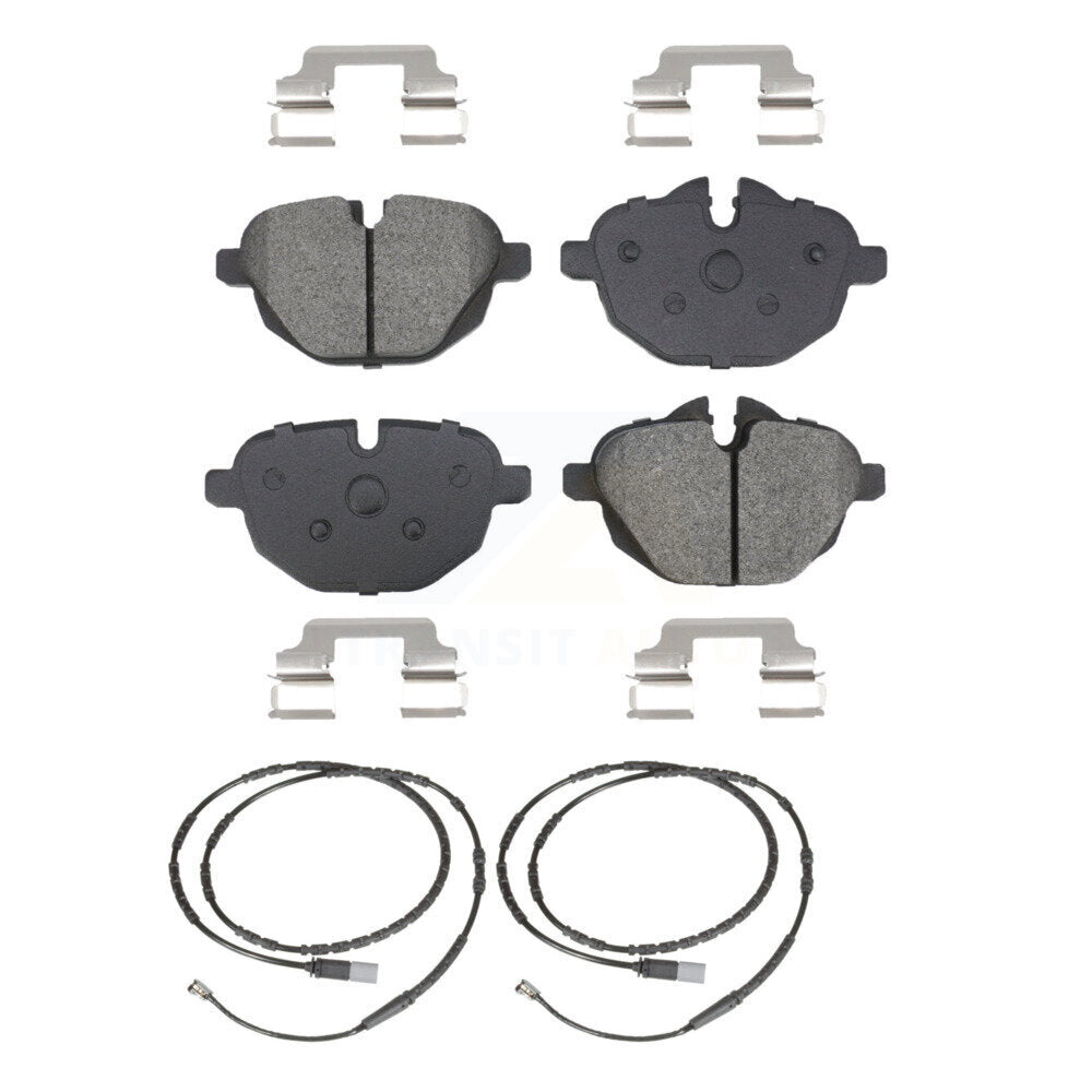 Semi-Metallic Disc Brake Pads And Wear Sensors Rear Kit For BMW Z4