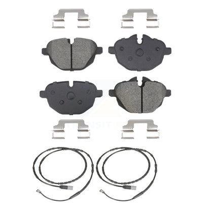 Semi-Metallic Disc Brake Pads And Wear Sensors Rear Kit For BMW Z4