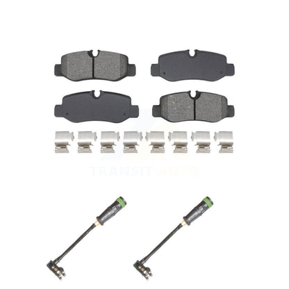 Semi-Metallic Disc Brake Pads Wear Sensor Rear Kit For Mercedes-Benz Metris 2.0L