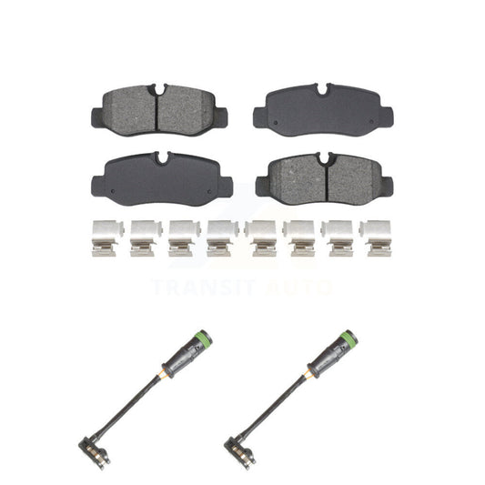 Semi-Metallic Disc Brake Pads Wear Sensor Rear Kit For Mercedes-Benz Metris 2.0L