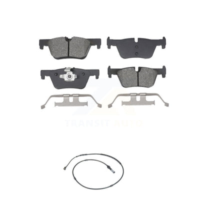 Semi-Metallic Brake Pads Wear Sensor Rear Kit For BMW 328i xDrive 330i 320i 428i